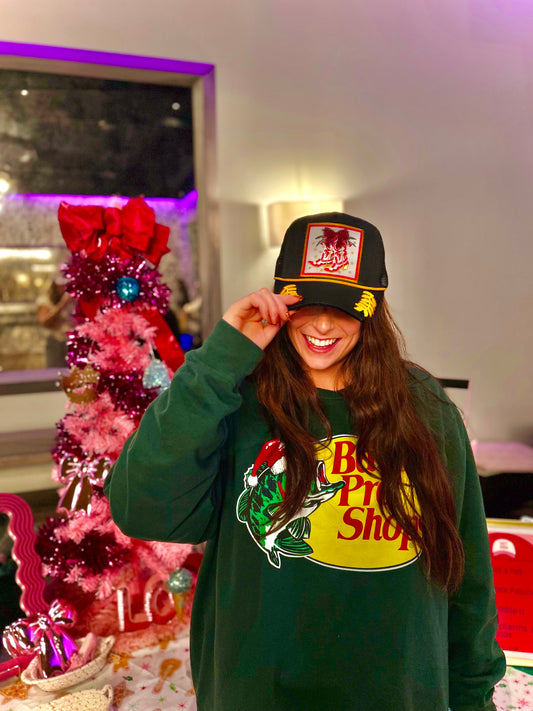 Cowgirl Christmas Trucker